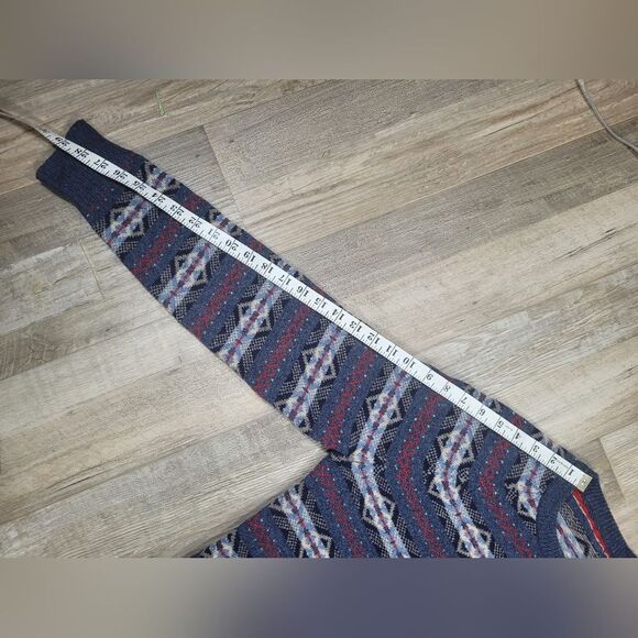 VINTAGE 100% WOOL HEAVYWHEIGHT j. crew christmas sweater women small - Picture 6 of 8